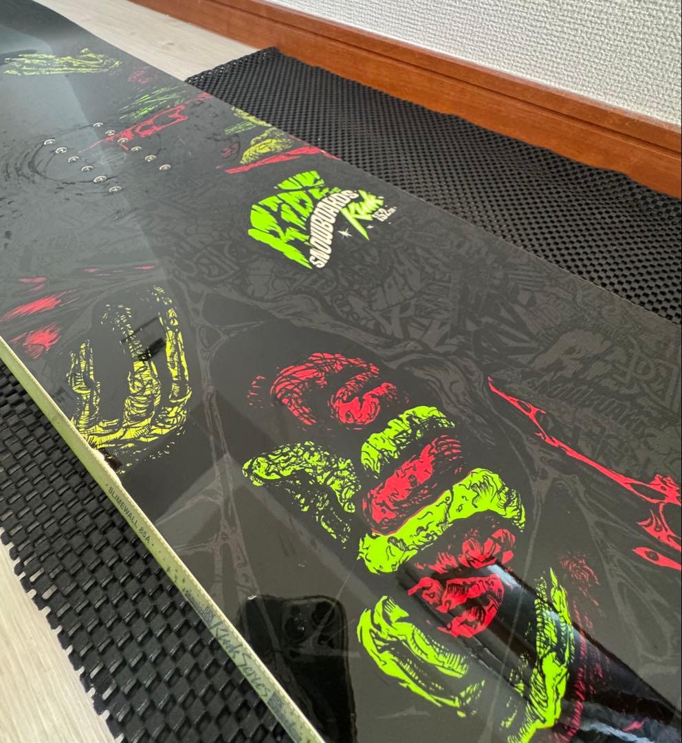 スノーボードセット RIDE KINK 152cm ケース&おまけ付