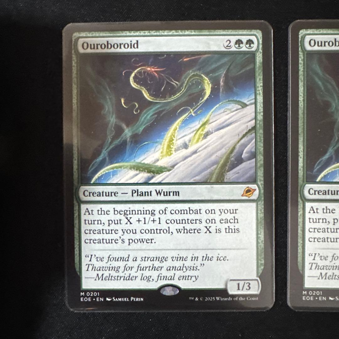 Ouroboroid ウロボロイド　英語　二枚セット