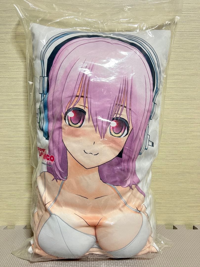 激レア すーぱーそに子 立体クッション 枕 全2種セット