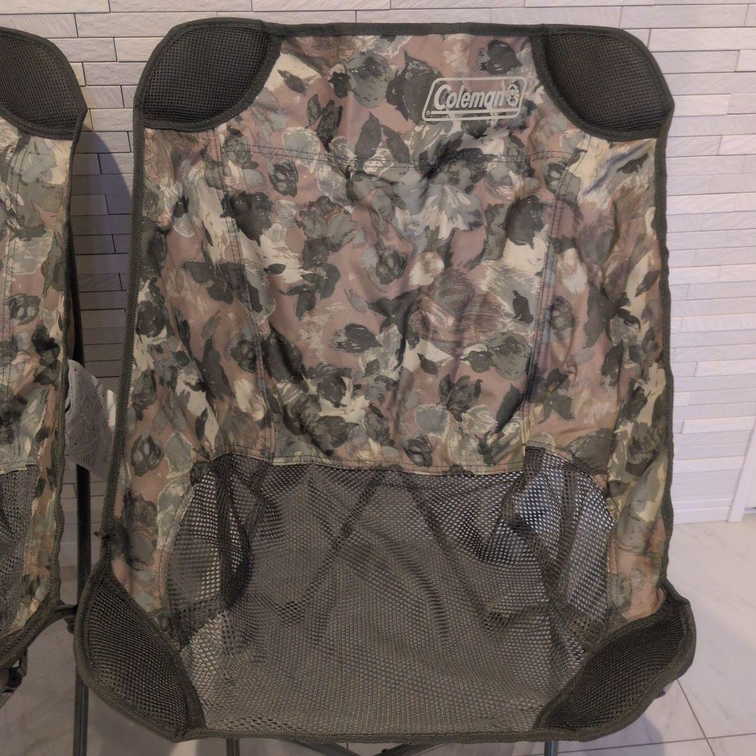 Coleman ヒーリングチェア ナチュラルカモ 2脚セット