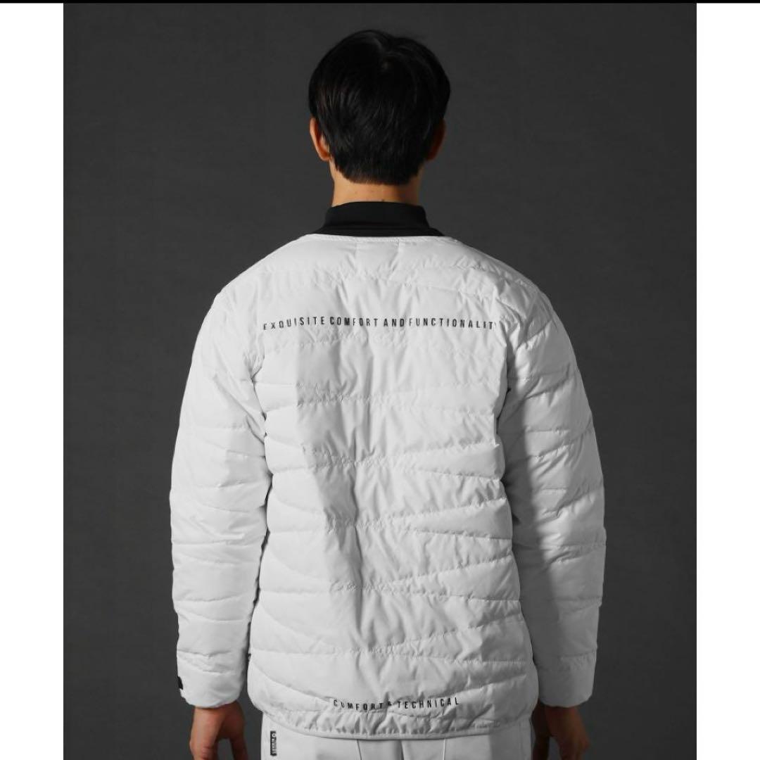 LUXE/R ダウンジャケット ノーカラージャケット ゴルフ