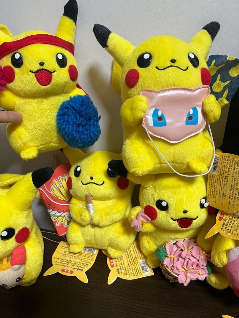 ポケモンまとめ売り ポケモンセンターマンスリーピカチュウ ぬいぐるみ 14セット