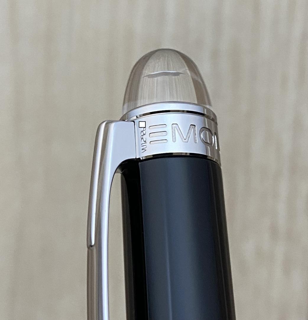 美品 モンブラン スターウォーカー ブラックレジンプラチナ ボールペン ドイツ製