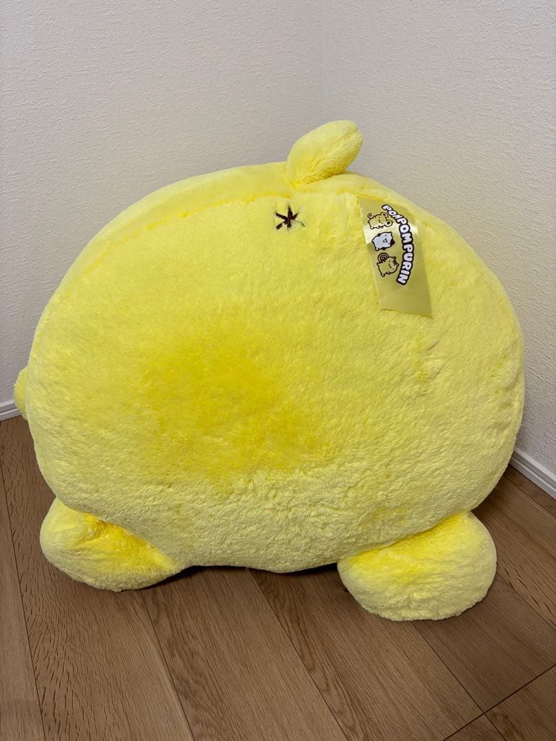 ポムポムプリン　ビッグ　ぬいぐるみ　サンリオ公式　限定
