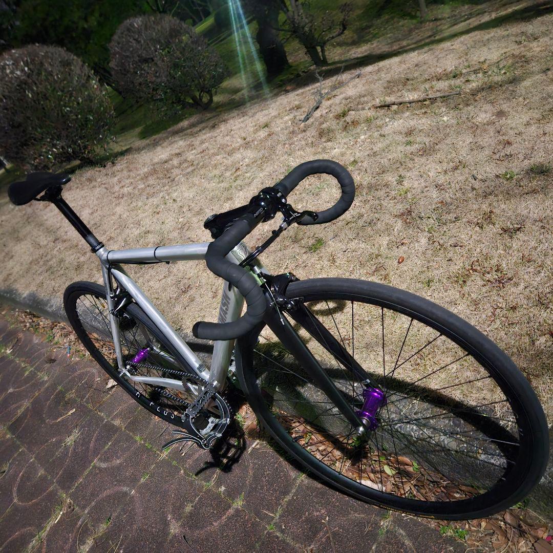 MASH AC-2 M マッシュ　フレームセット トムソンステム付 RAW