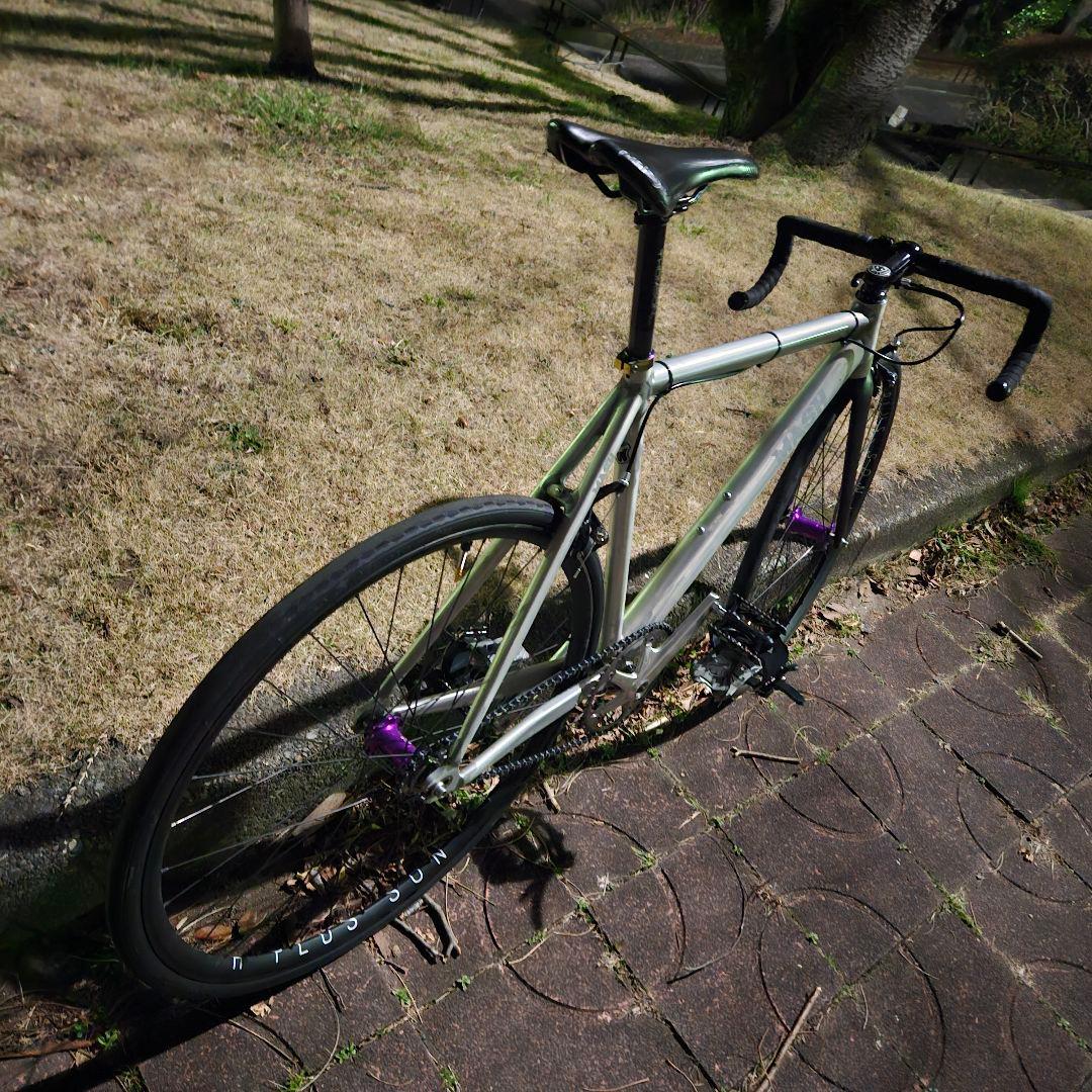 MASH AC-2 M マッシュ　フレームセット トムソンステム付 RAW