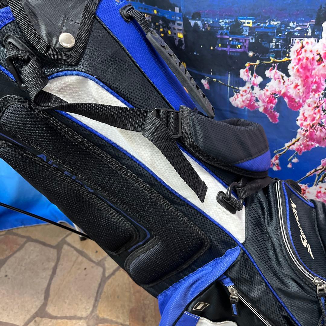 寶BT-1064 SRIXON スタンドキャディバッグ ブルーブラック