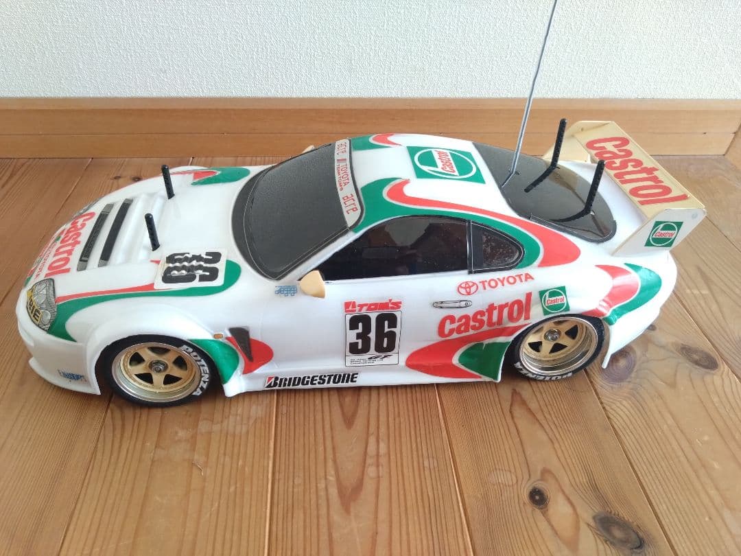 タミヤ　TA02W　カストロール　スープラ　プロポ　メカ　セット