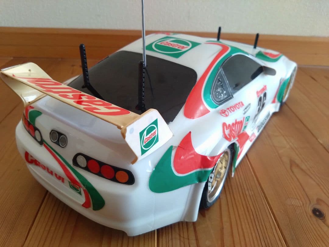 タミヤ　TA02W　カストロール　スープラ　プロポ　メカ　セット