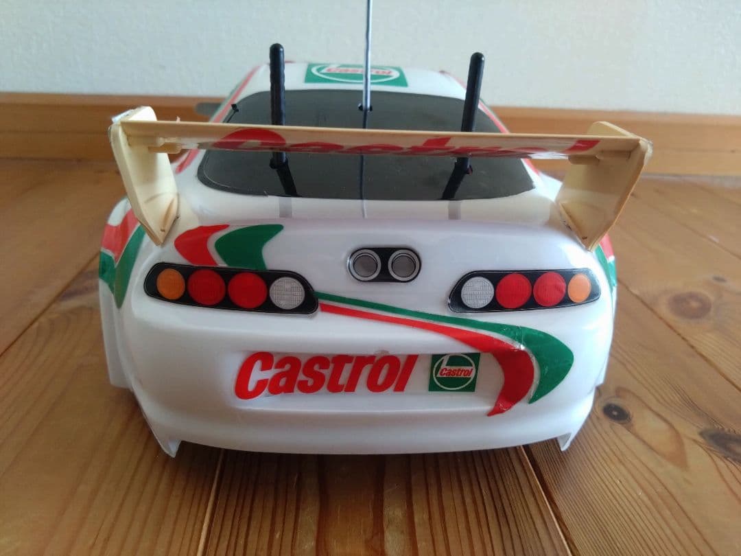 タミヤ　TA02W　カストロール　スープラ　プロポ　メカ　セット