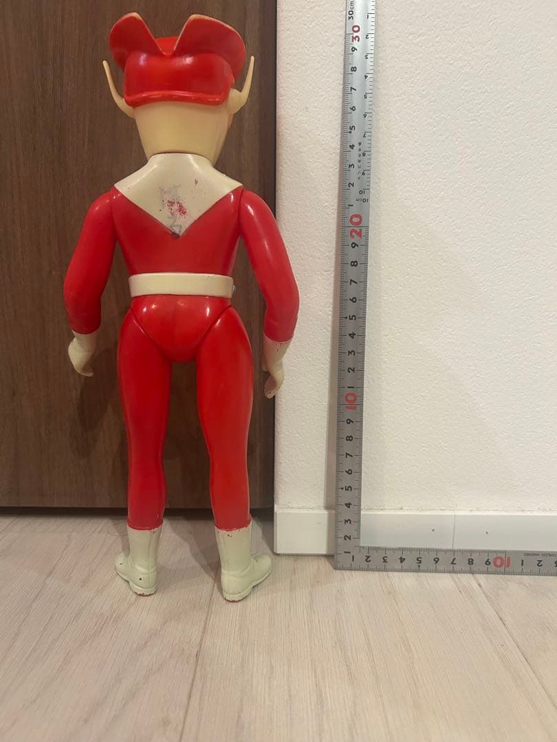 最終値下　当時物　ブルマァク　レッドマン　検）マルサン　マスダヤ　面取れ無ソフビ