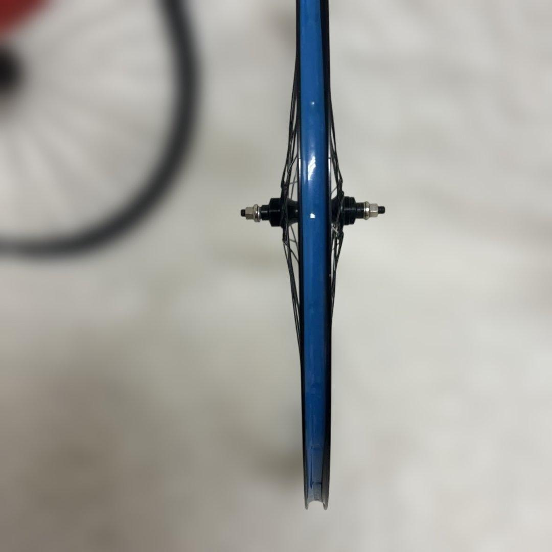 【極美品】ピスト用　ホイール 前後セット　ブラック