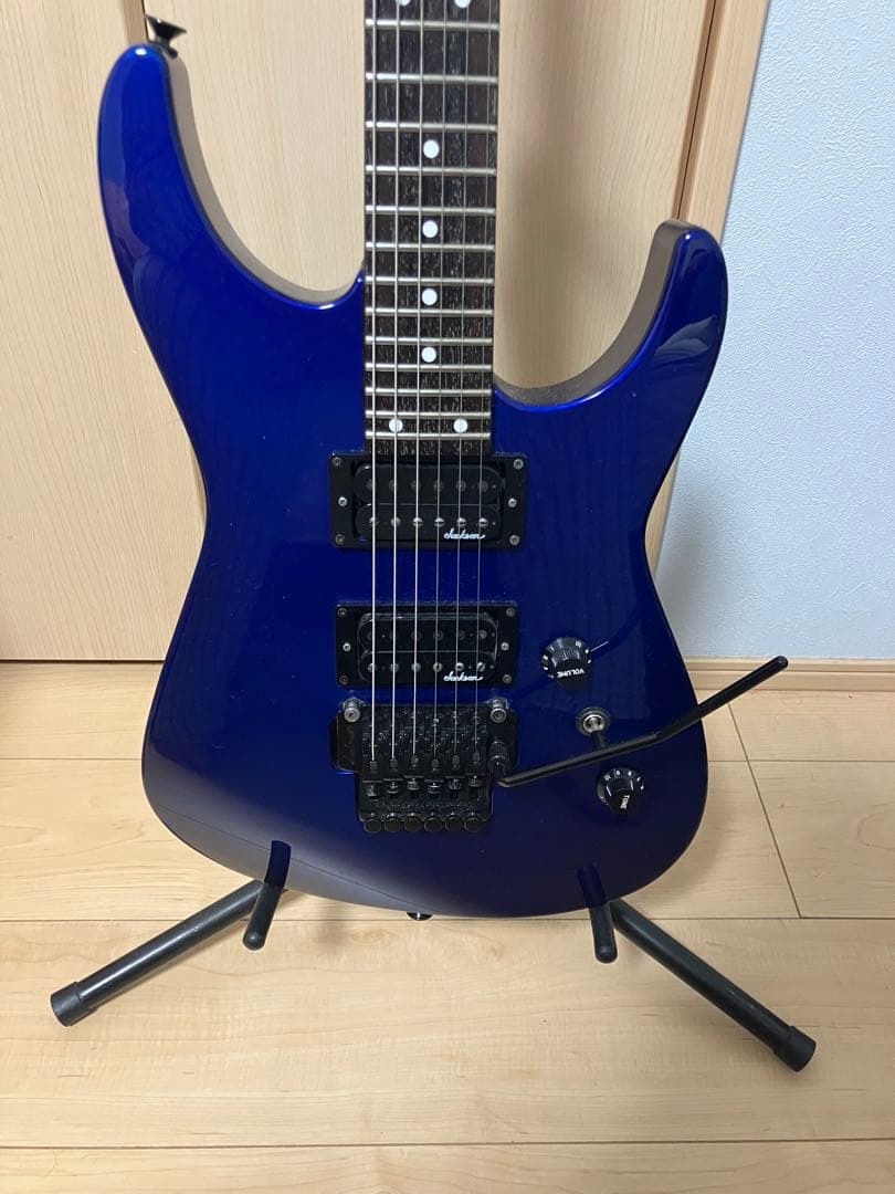 Jacksonスーパーディンキースチューデント中信楽器　超美品　ブルー