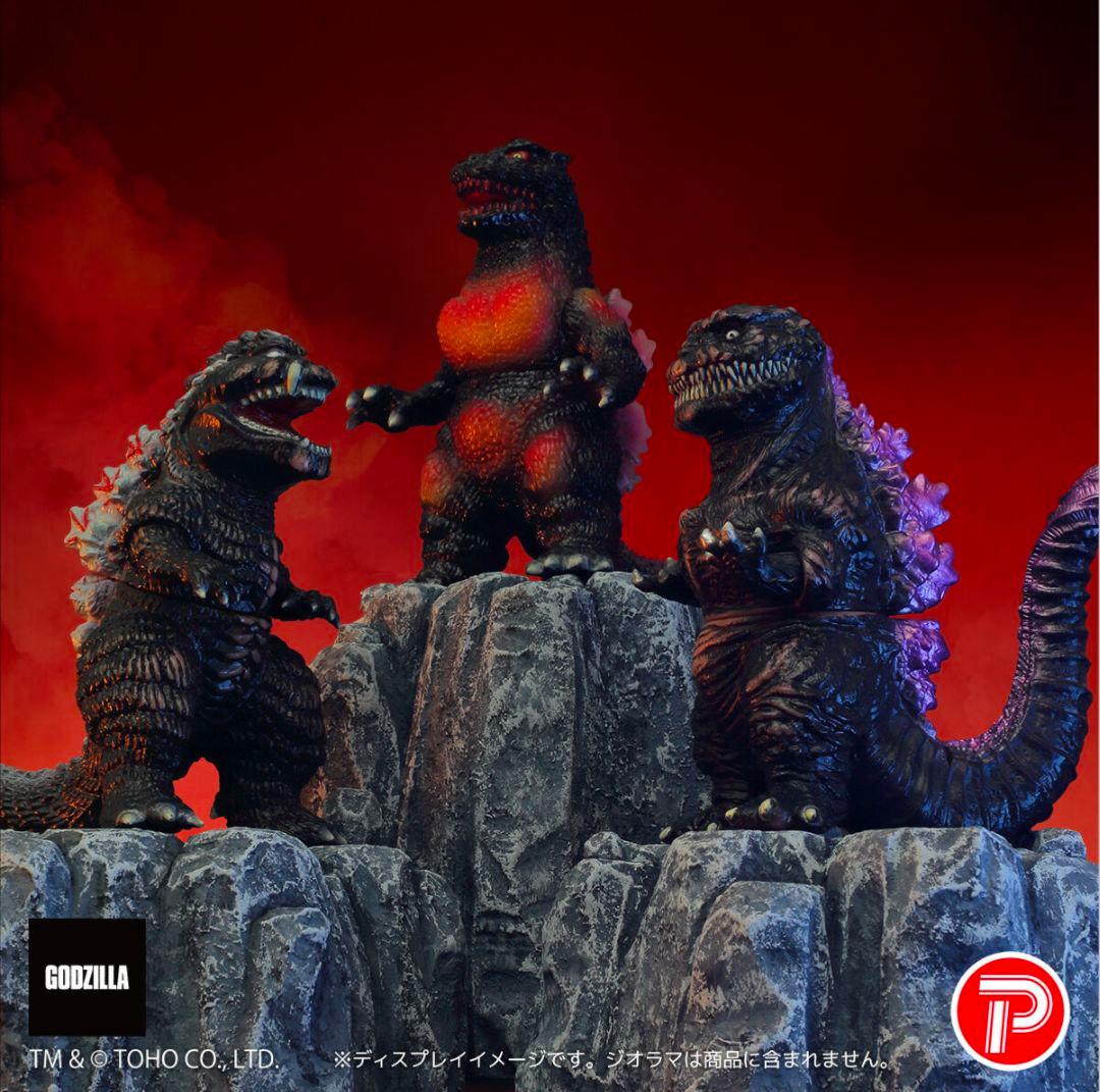 GVA バーニンググロー3体セット(ピコピコ) GODZILLA ゴジラ b