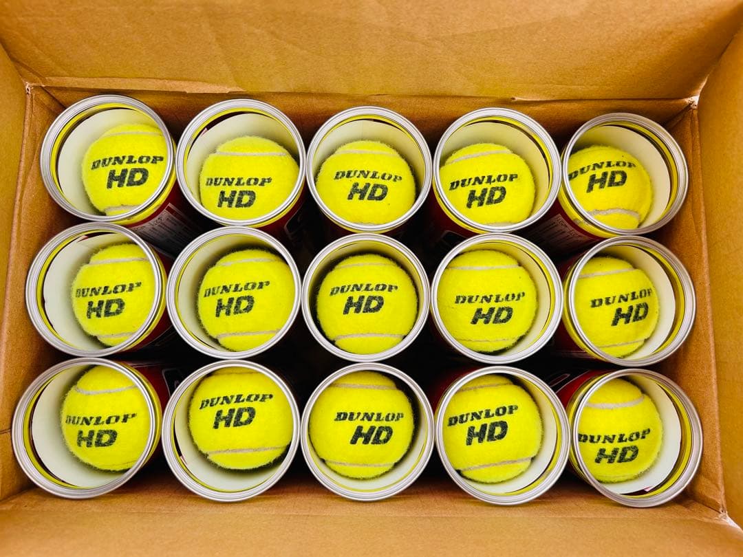 テニスボール　200球‼️ 人気のDUNLOP HD