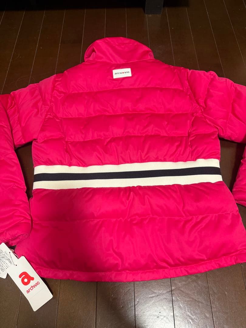 【お値下】archivio ダウンジャケット ※ピンク　40 サイズ L