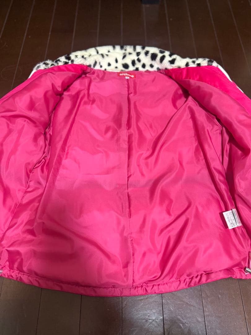 【お値下】archivio ダウンジャケット ※ピンク　40 サイズ L