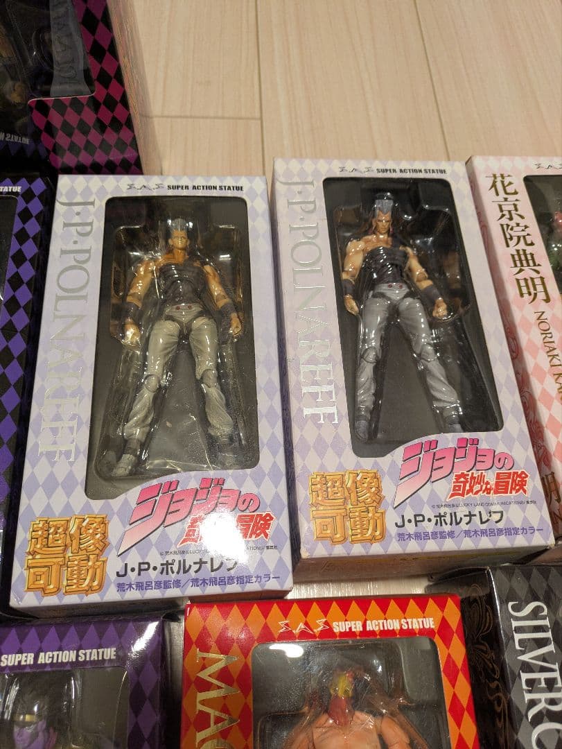 ジョジョの奇妙な冒険 フィギュア18体セット　3部　超像可動