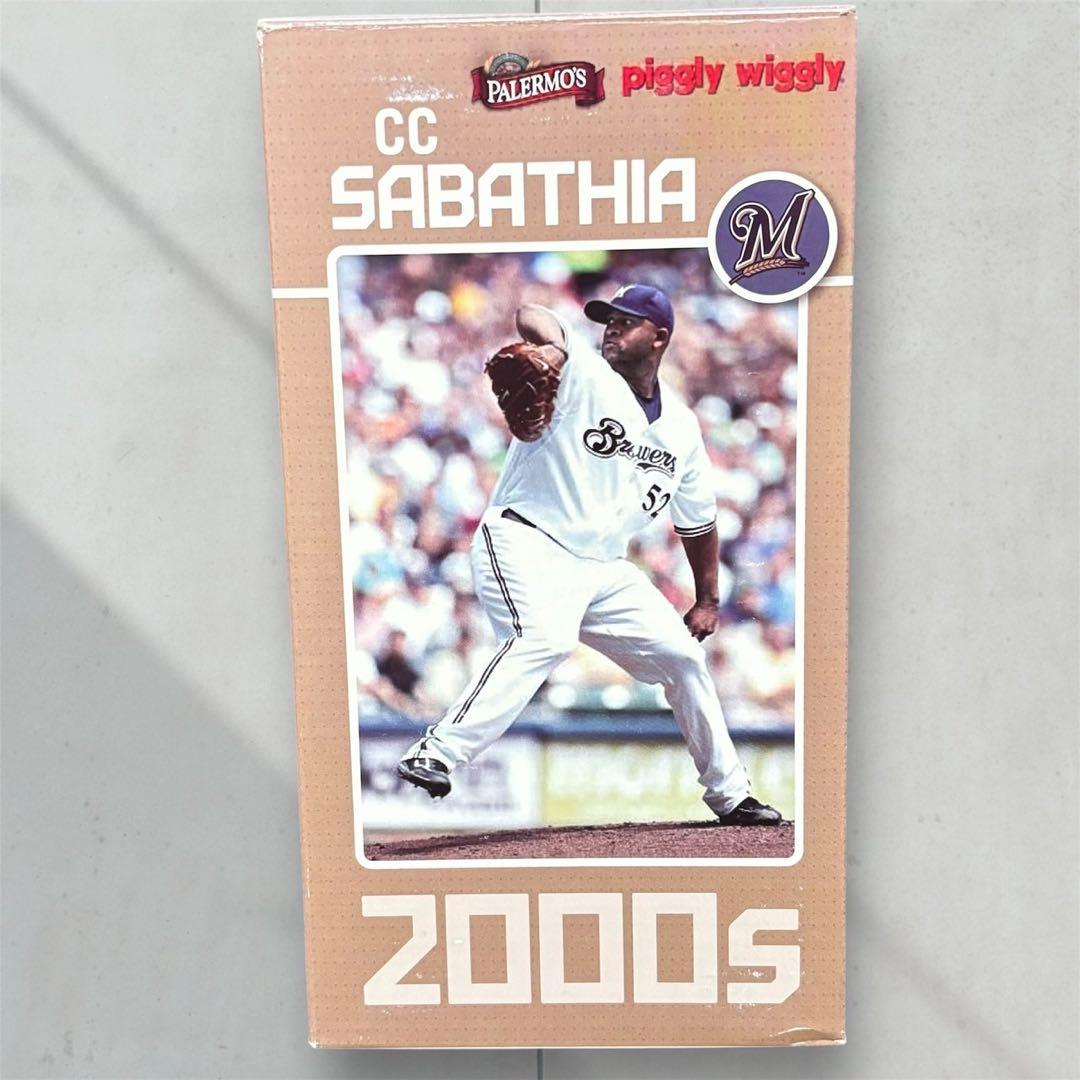 CCサバシア　SABATHIA ボブルヘッド　フィギュア