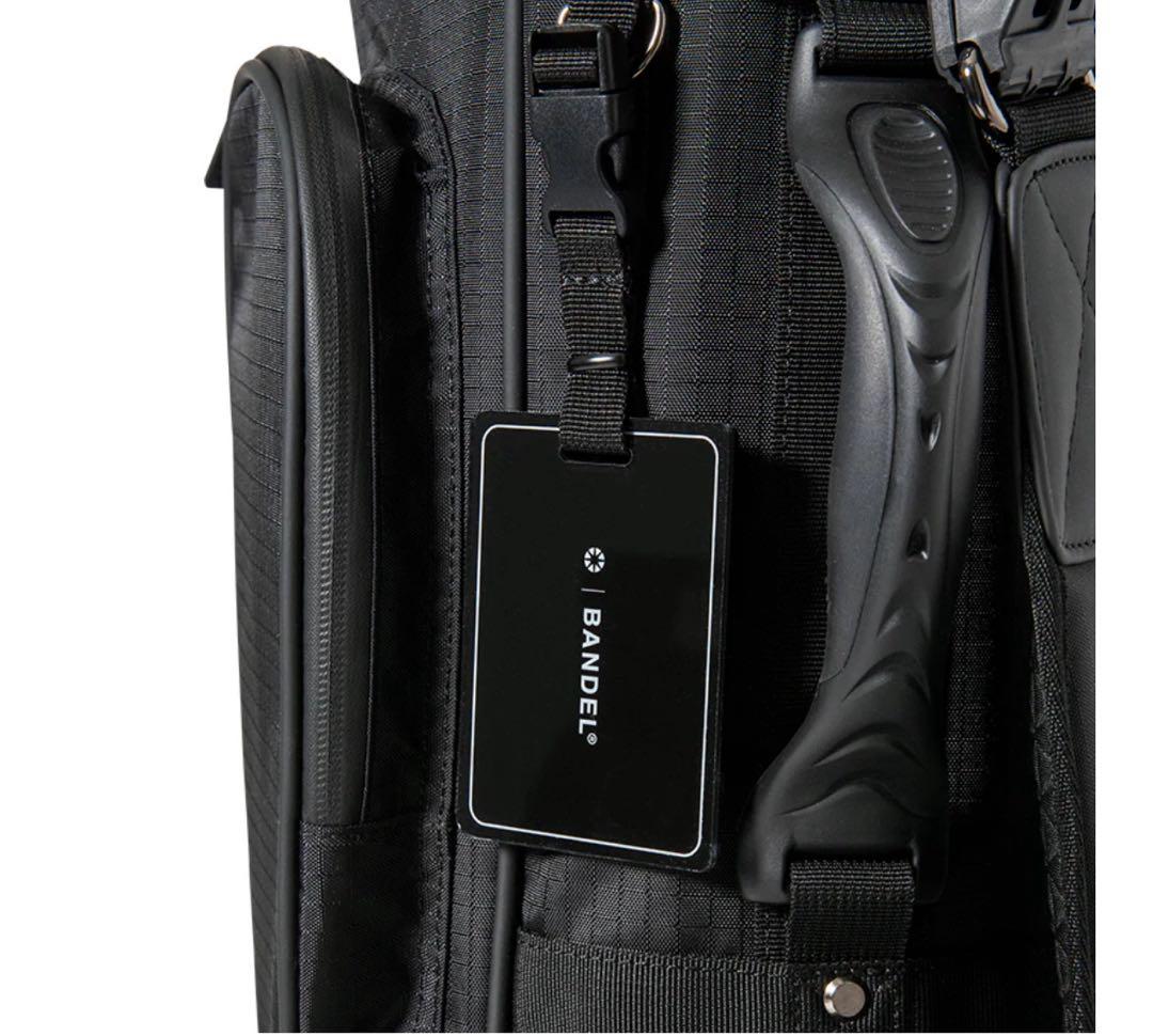 【新品・タグ付き】完売品 BANDEL キャディバッグ ブラックエディション 黒