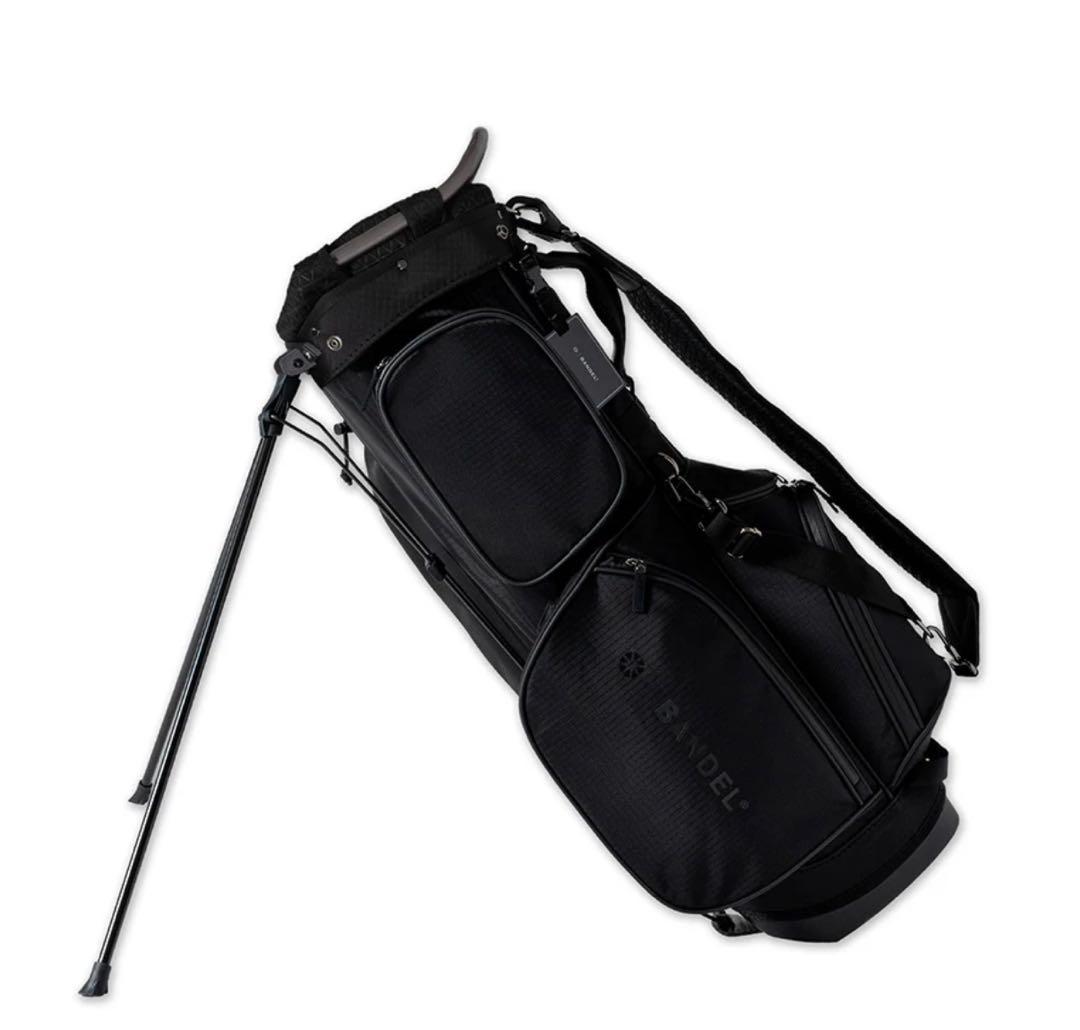 【新品・タグ付き】完売品 BANDEL キャディバッグ ブラックエディション 黒