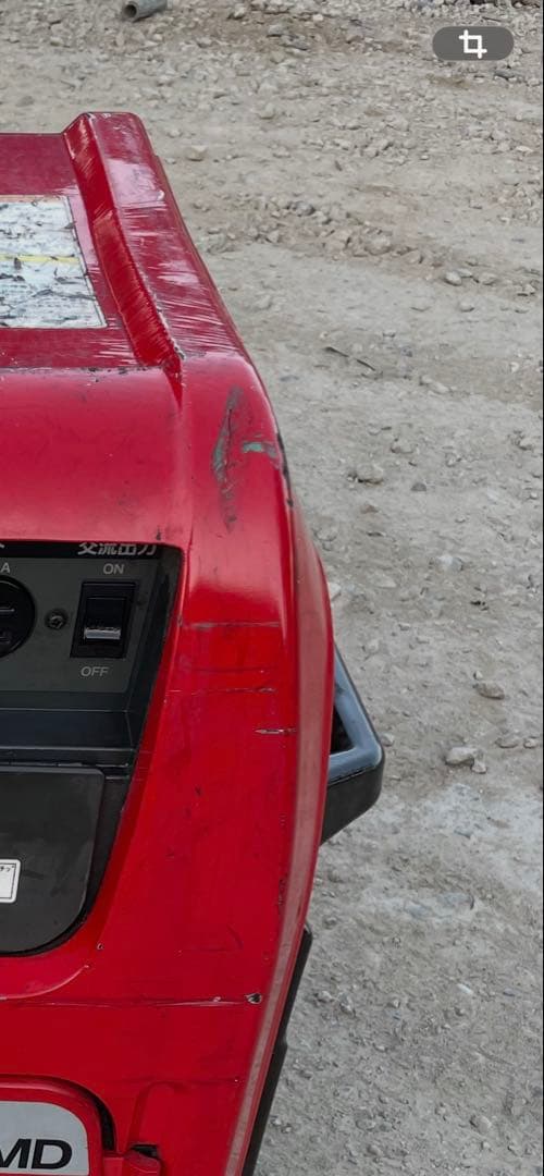 ガソリン式インバーター発電溶接機 Shindaiwa EGW150MD-I です