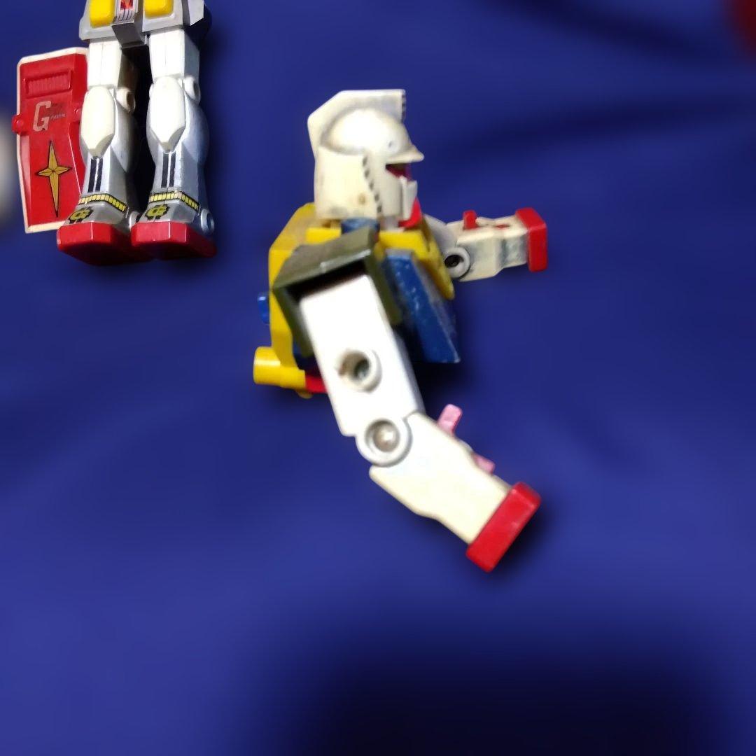 昭和激レア【超合金　機動戦士ガンダム　合体セット】　クローバー社。約４０年前の物