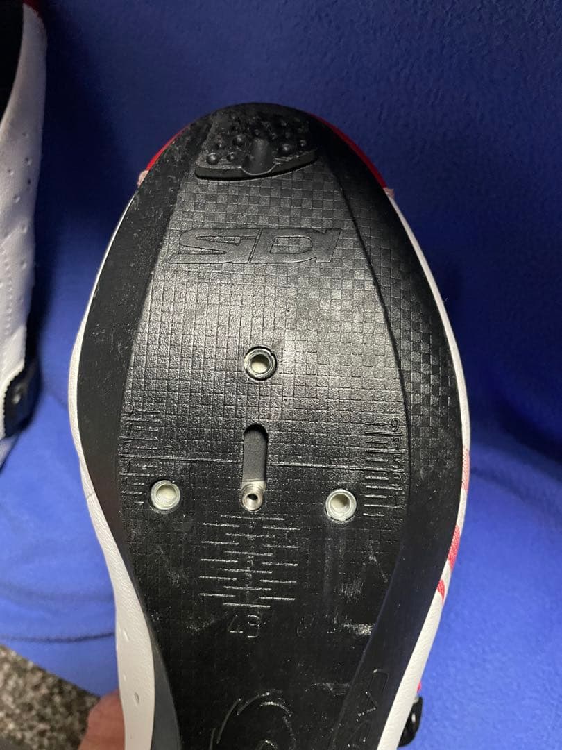 最終値下げSIDI SPIT サイクリングシューズ レッド/ホワイト