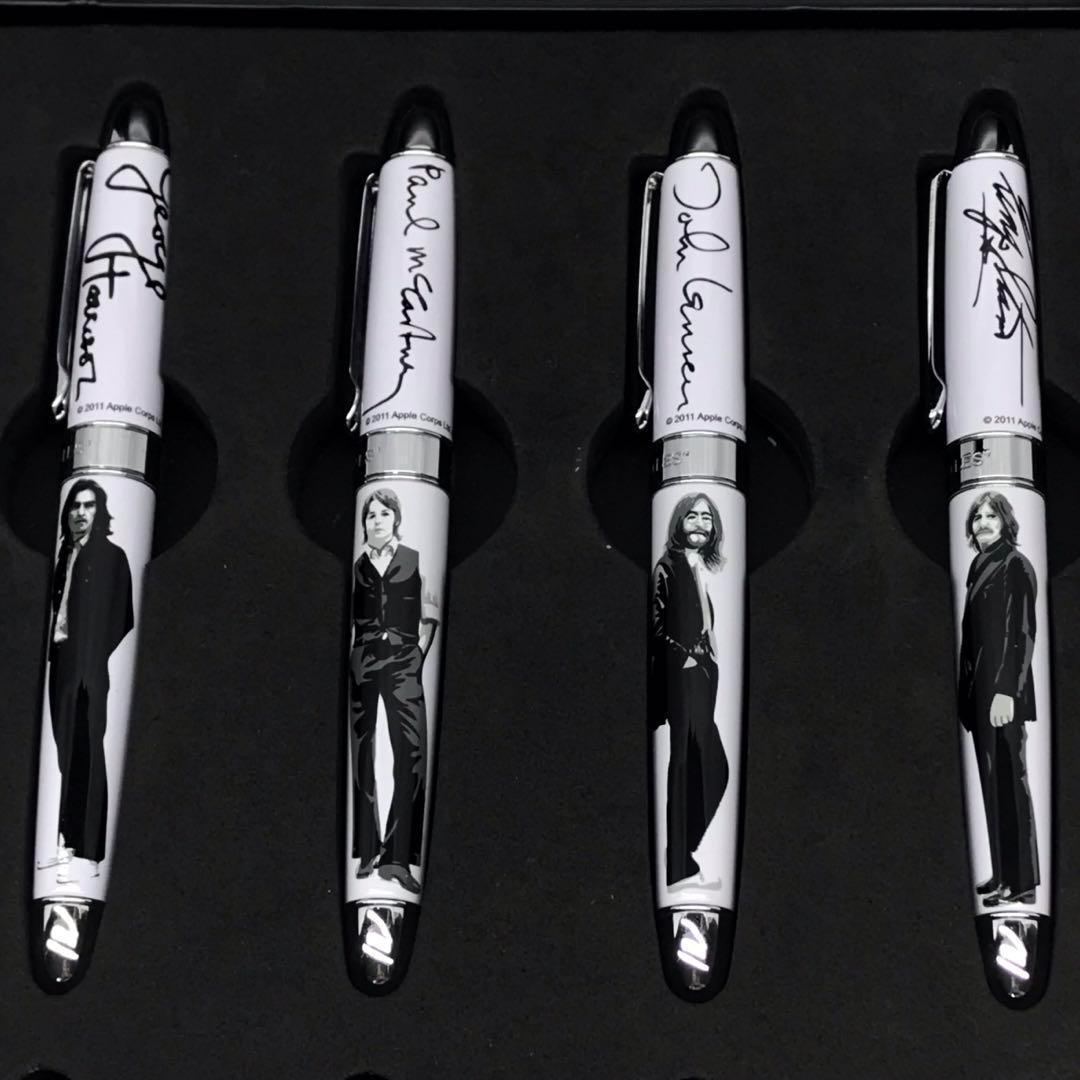 レア 限定 ビートルズ The Beatles 4 PEN set アクメ