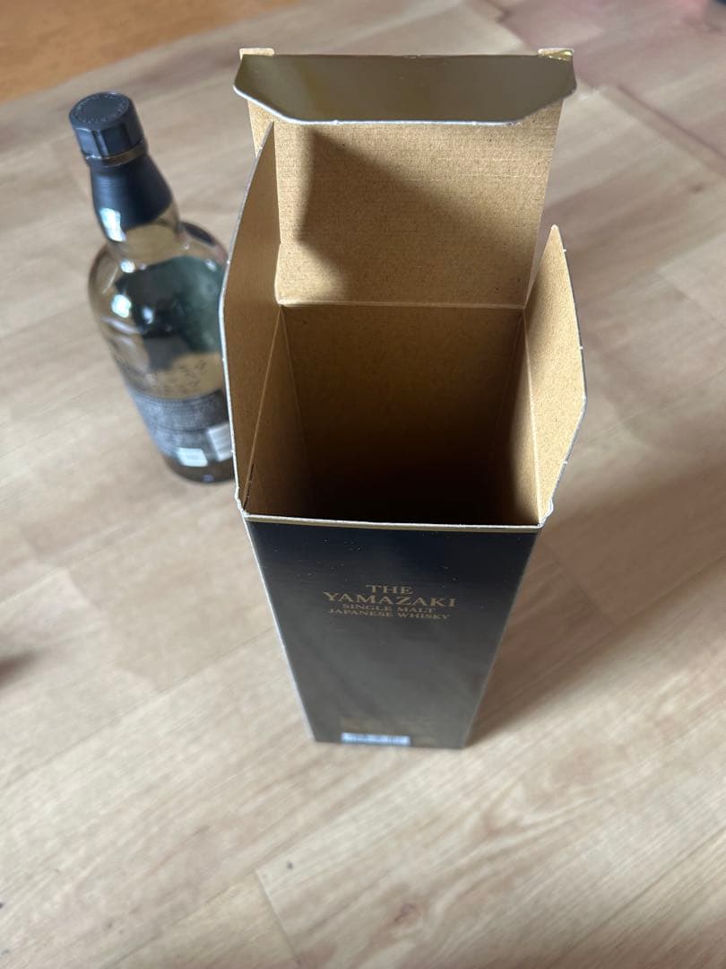 山崎18年空瓶&空箱