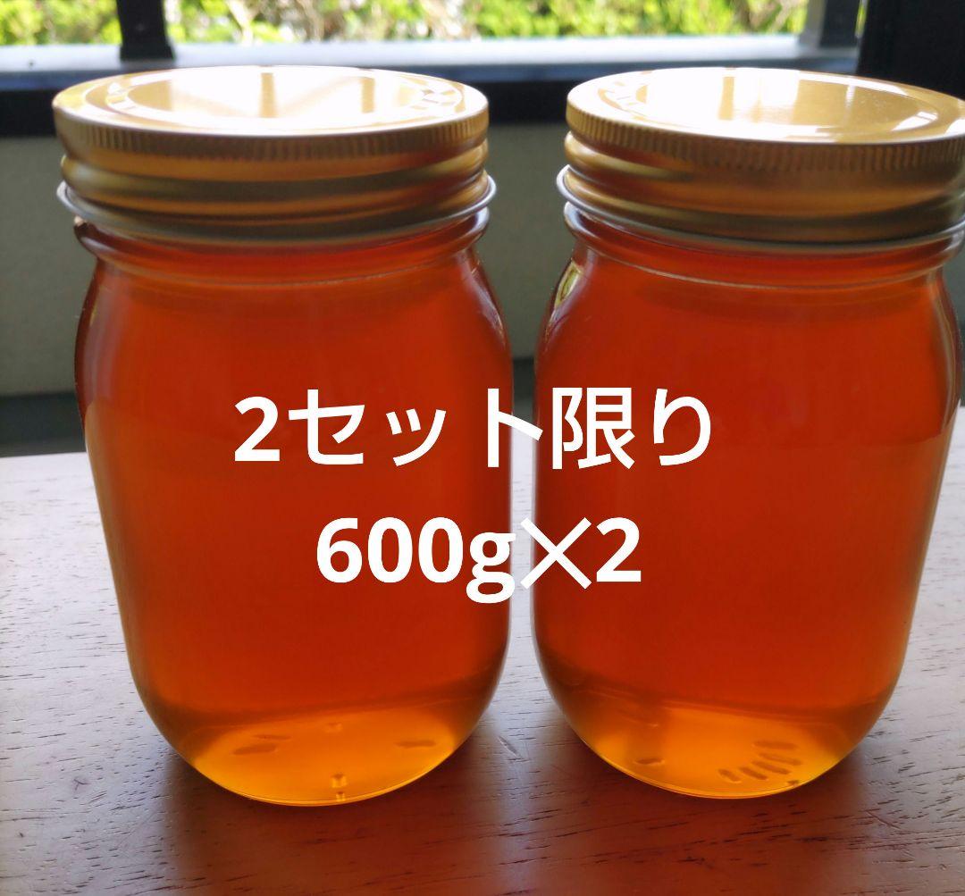 日本蜜蜂ハチミツ(600g×2)
