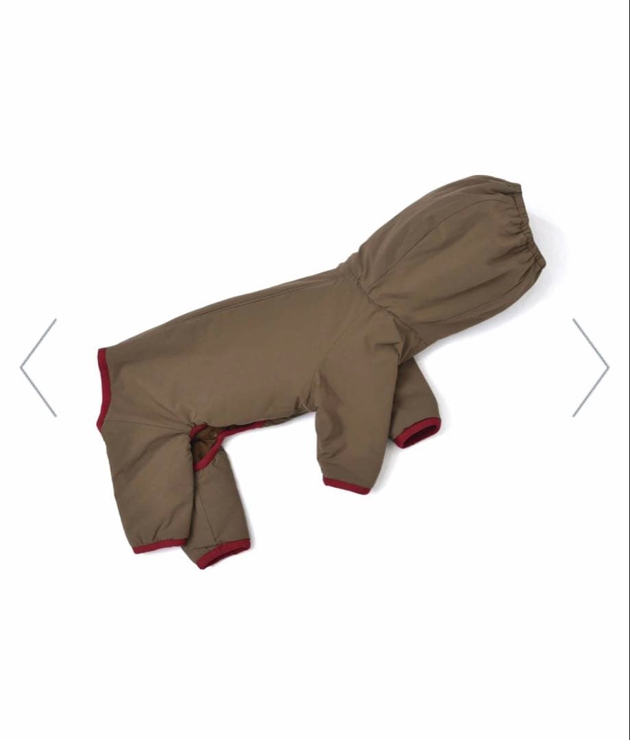 スノーピーク フード付き犬服 オリーブ