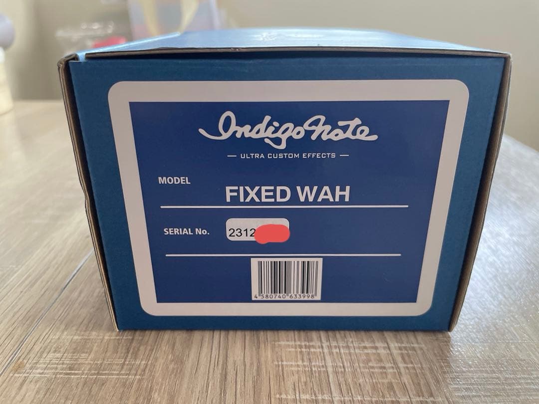 限定生産 FIXED WAH (indigo note)B'z 松本孝弘監修