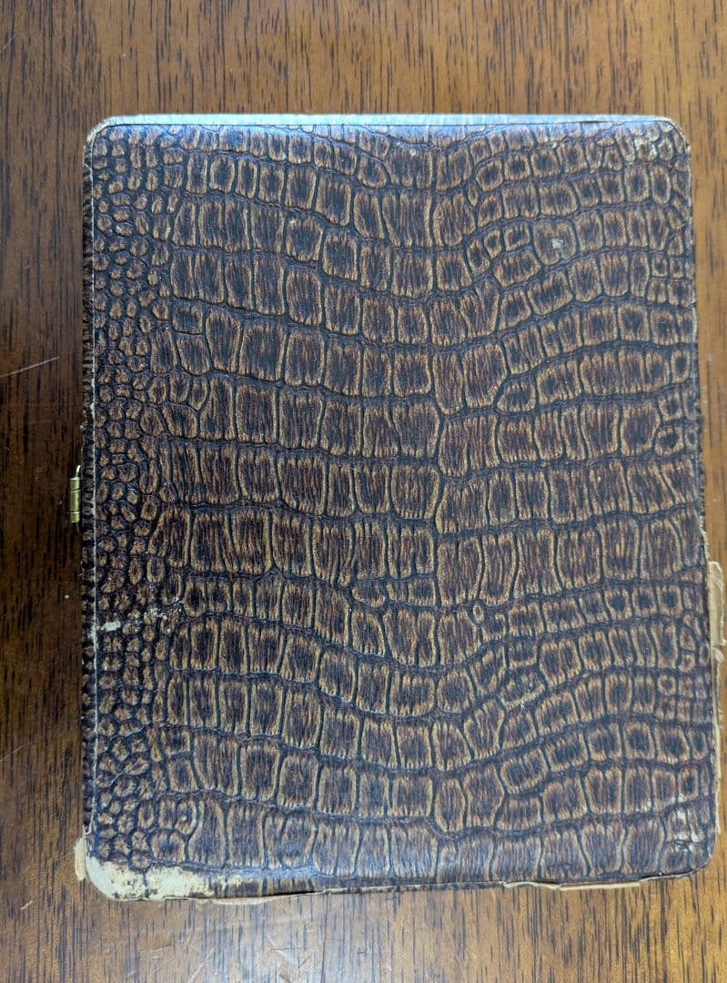 イギリス製 赤いボタン付きスプーン 6本セット