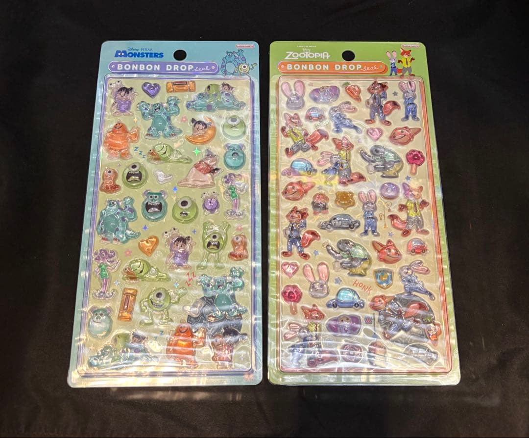 ボンボンドロップシール　ディズニー8種セット