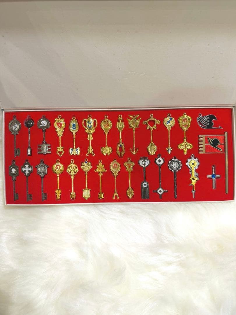 フェアリーテイル FAIRY TAIL ルーシィ 星霊 鍵 キーホルダー