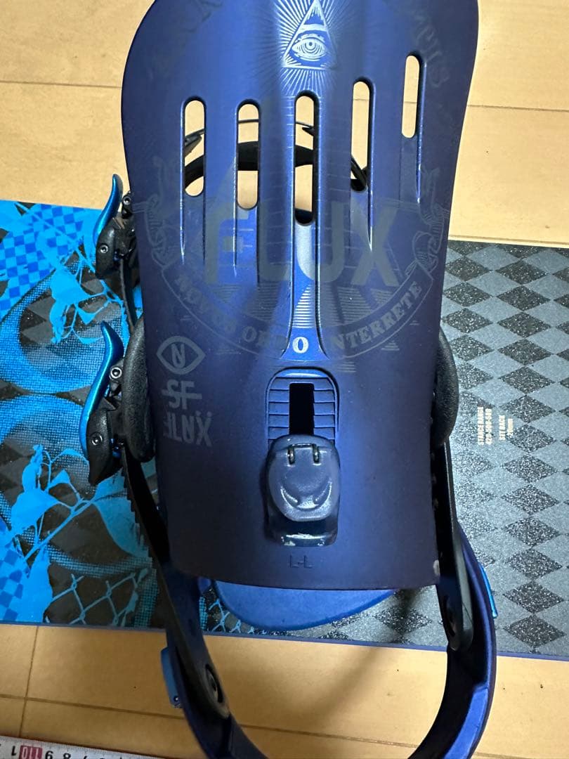 スノーボード kissmark 154cm ビンディング FLUX size M