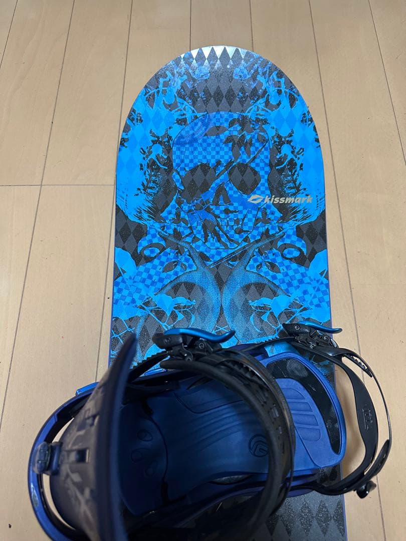 スノーボード kissmark 154cm ビンディング FLUX size M