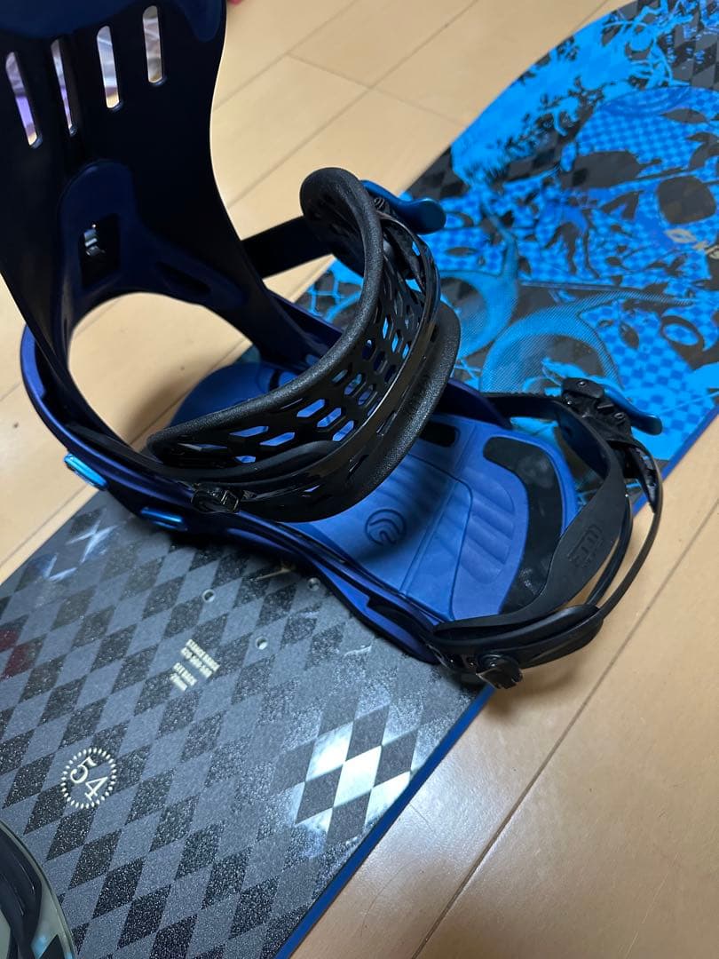 スノーボード kissmark 154cm ビンディング FLUX size M