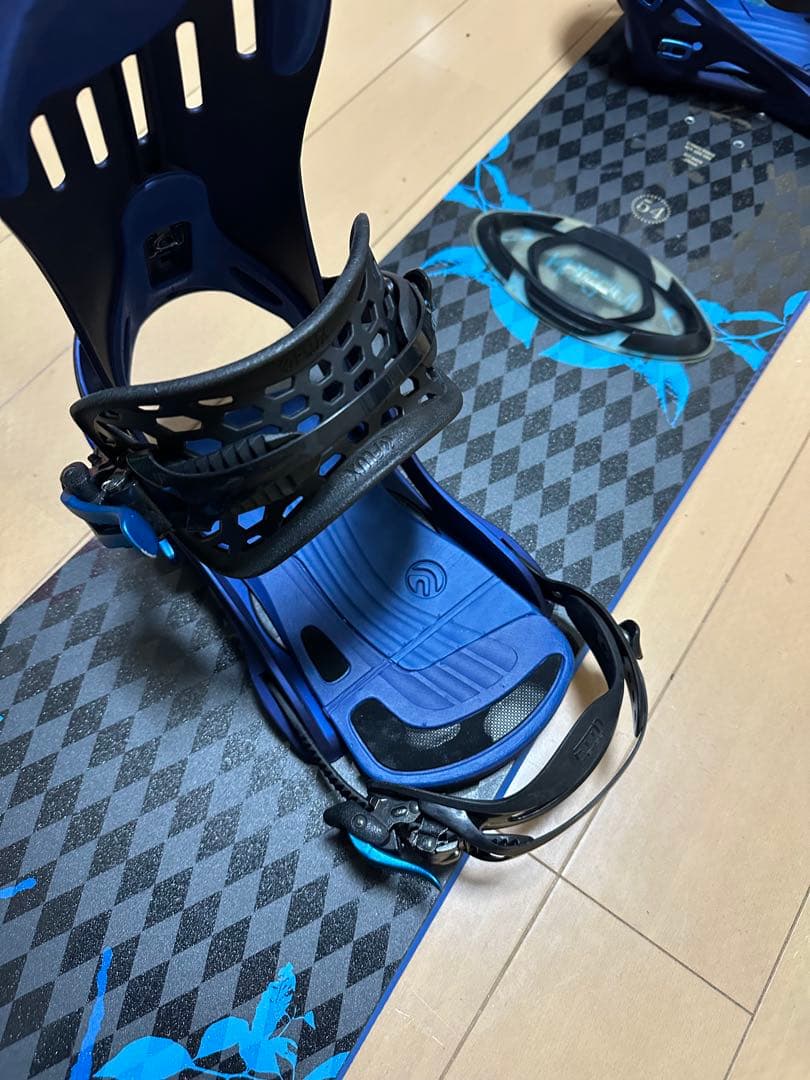 スノーボード kissmark 154cm ビンディング FLUX size M