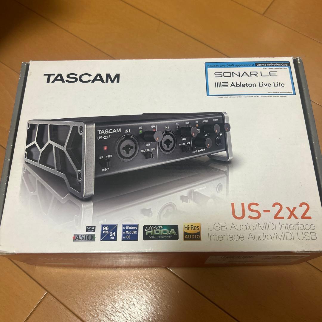 US-2x2 USBオーディオ/MIDIインターフェース