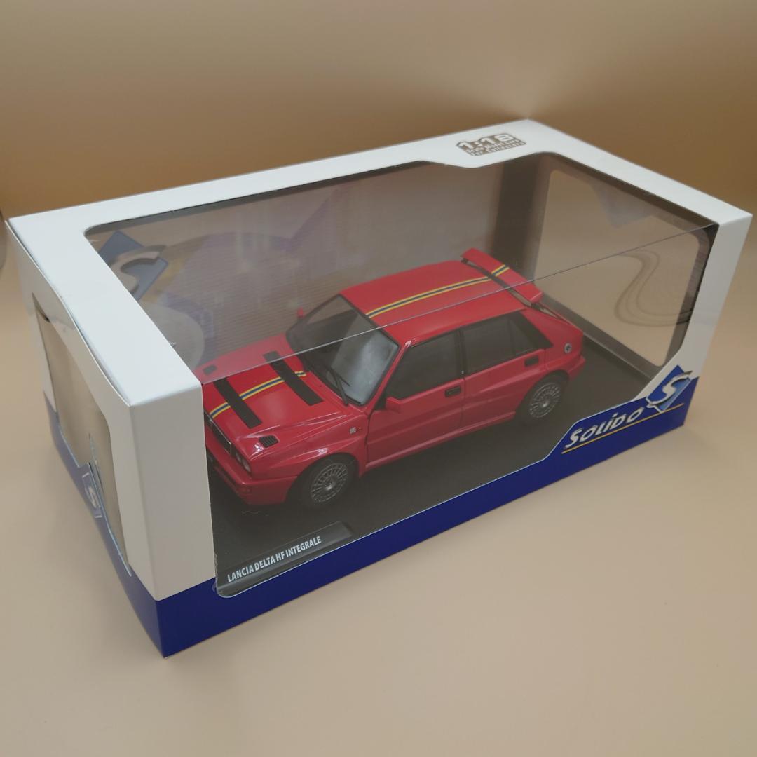 1/18 ランチア デルタ HF インテグラーレ 最終限定版 1995 レッド