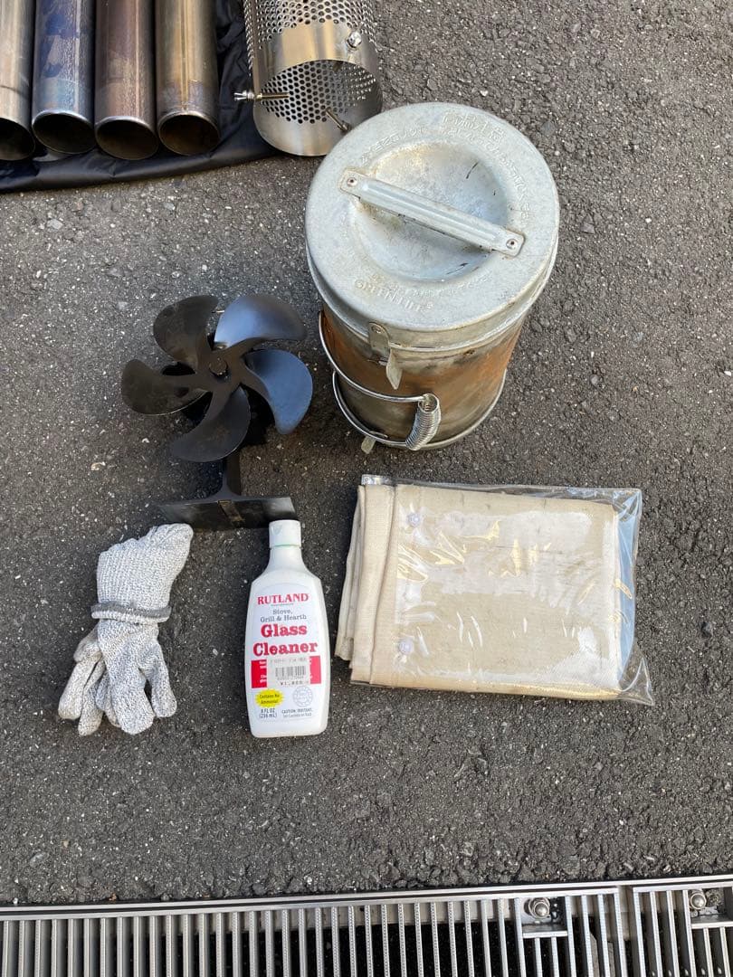 POMOL 薪ストーブ T-BRICK もろもろセット