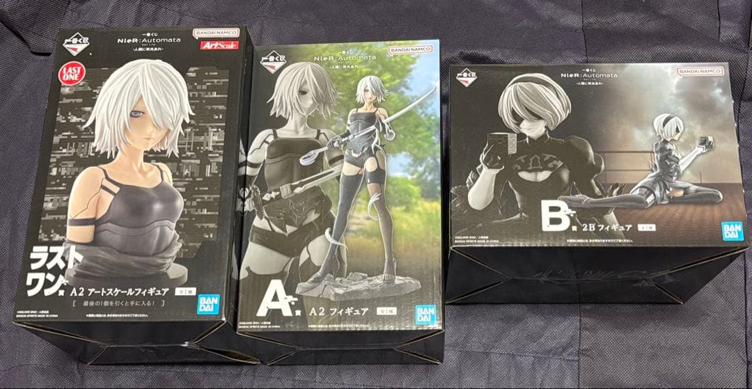 一番くじ ニーアオートマタ A賞 ラストワン賞 A2 フィギュア セット　B賞