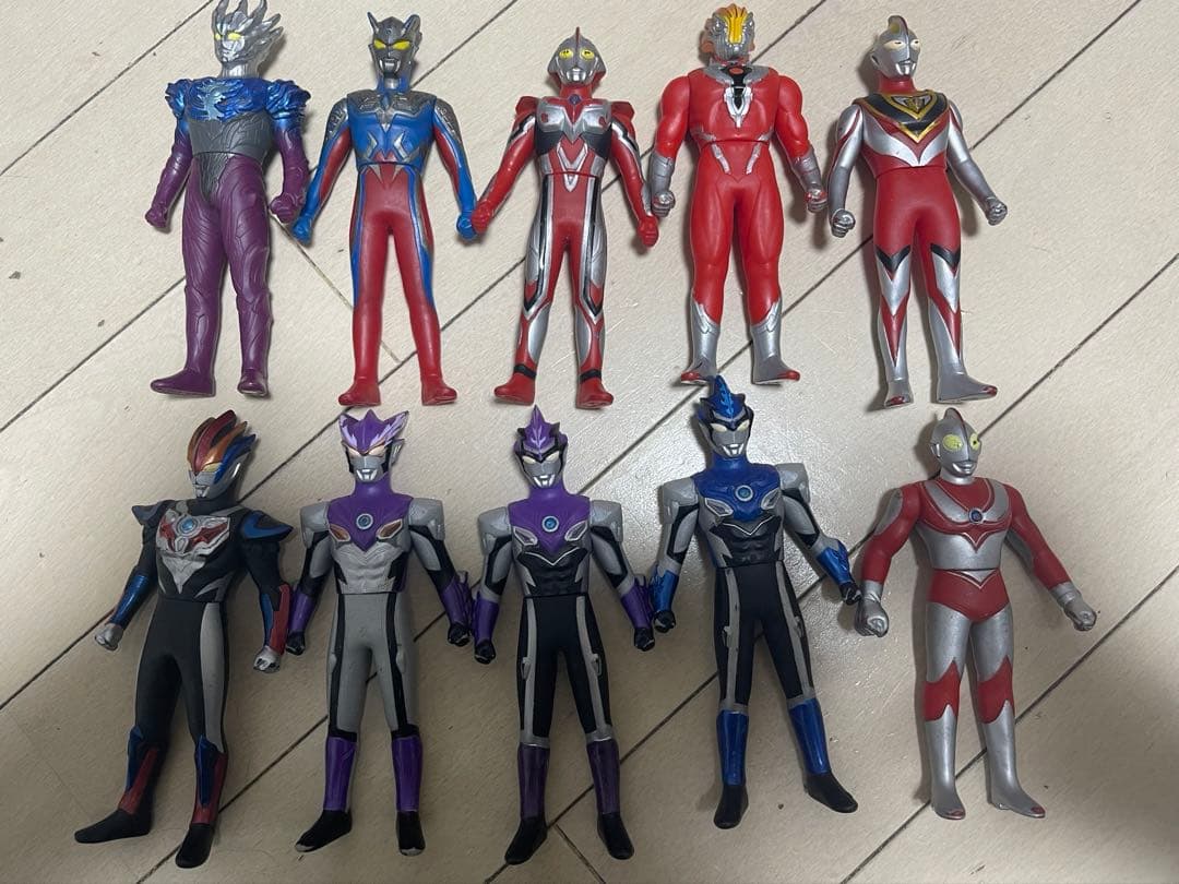ウルトラマンソフビ73体＋大5体
