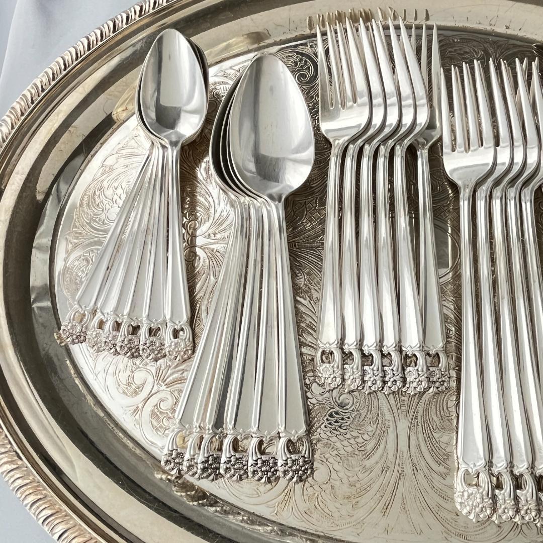 【Rogers Bros】 Eternally Yours ディナーセット