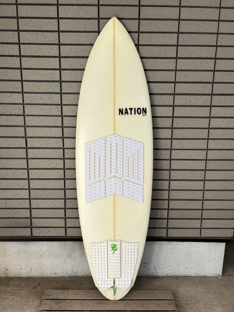 NATION ショートボード 5’8 シングルフィン+