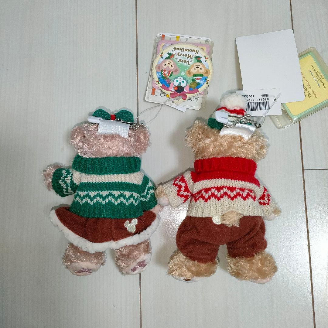 ダッフィーとフレンズ ストラップ ぬいぐるみバッチ 2015年 クリスマス