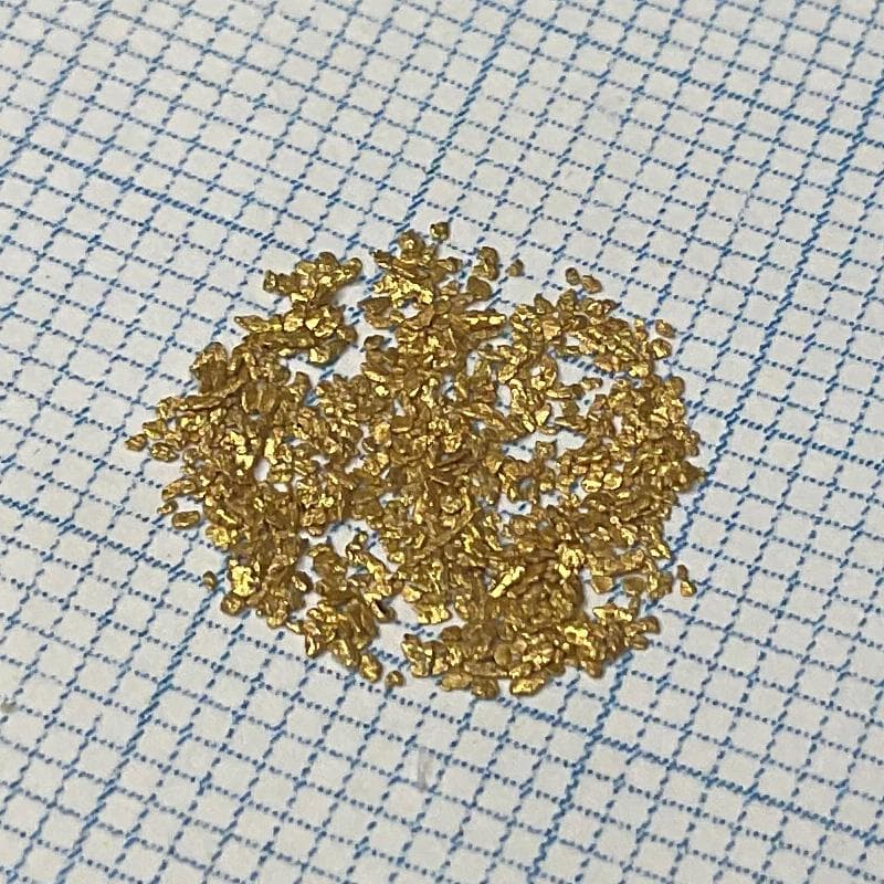 山*登様 ★砂金★北海道新十津川町　総富地川産★ 0.214g