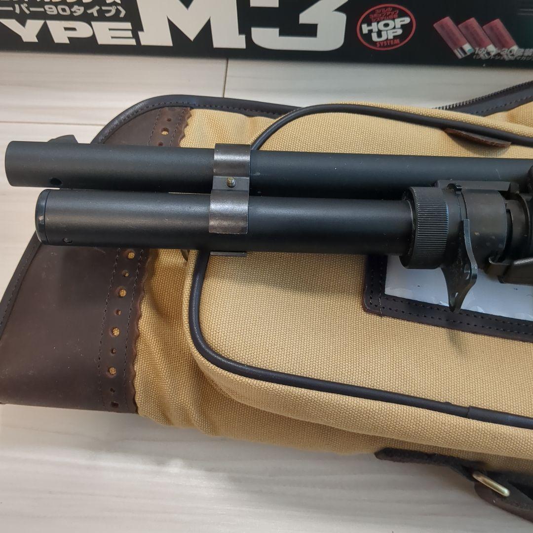 東京マルイM3 SUPER90 エアコキ（20mmベース取付済）ガンケース付